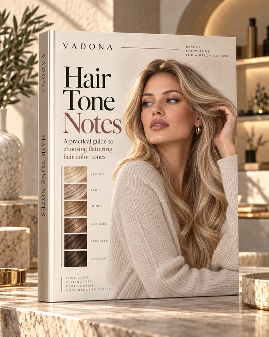Hair Tone Notes – A Visual Guide to Color Direction, Depth & Finish