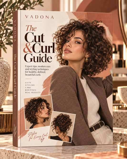 The Cut & Curl Guide – A Practical Guide to Soft Shapes, Defined Curls & Everyday Hair Styling